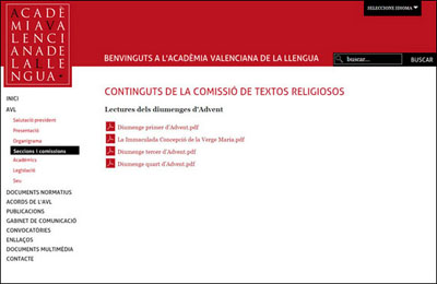 L’Acadèmia Valenciana de la Llengua
